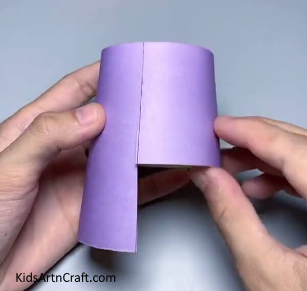 Cutting Segments - Creating a Paper Cup Doll by Hand for Kindergartners