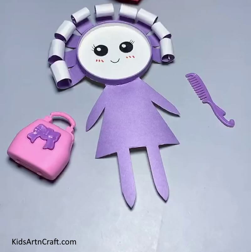 Adorable Paper Cup Doll Craft For Kids