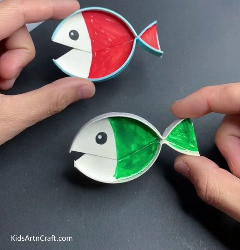 Fish is ready to swim- Manufacturing a Fish with Paper Cups