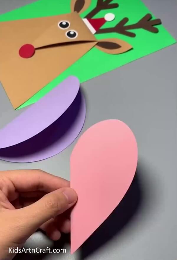 Steps to make a paper mouse project for youngsters Cutting A Heart