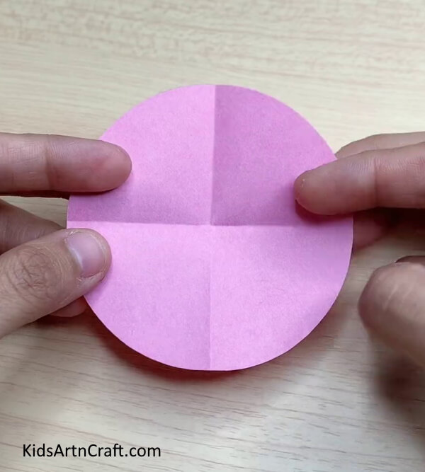 Folding Circles An Explanation on How to Make a Paper Umbrella Craft with Kids