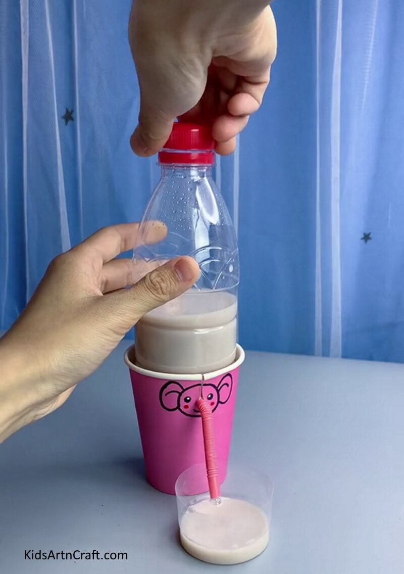 Simple Drinking Fountain Craft For Kids