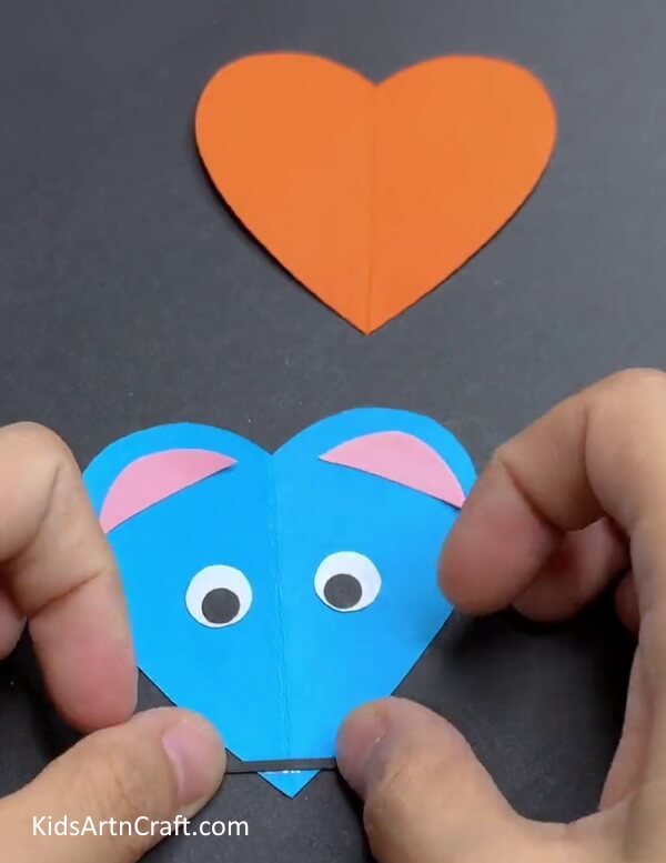 Making Nose mouse with a heart shape quickly and easily
