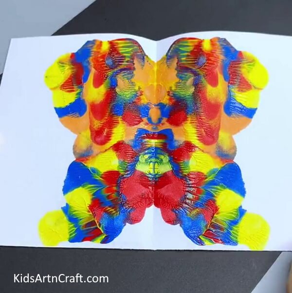 Unfolding Master Crafting Paper Butterflies with a Painting Hack