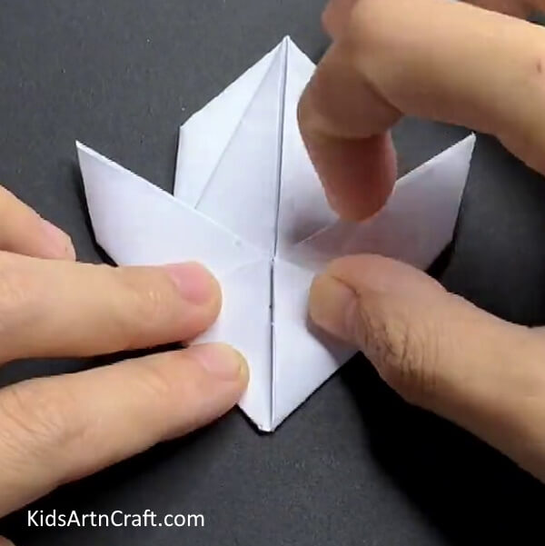  Make Wings of paper Instructing Children On How To Put Together A Paper Rabbit