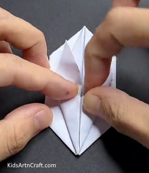 Make another fold as shown in following image