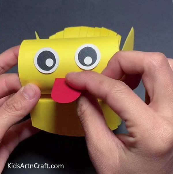 Making Beak - An adorable paper duck project for pre-school children