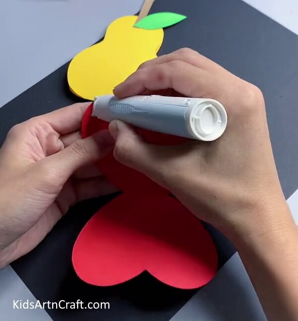 Pasting The Craft - Making 3D paper fruits – a craft tutorial for kids.
