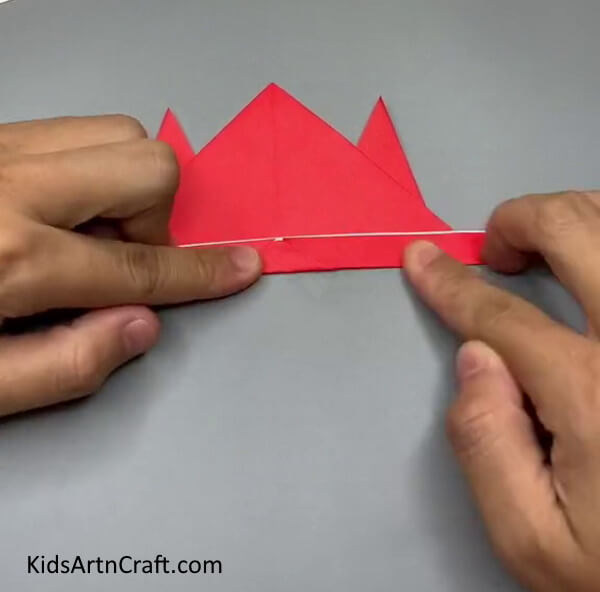 Creating The Lower Body- An Easy Tutorial for Kids to Make an Origami Crab