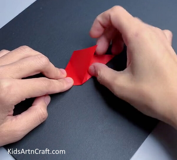 Making a Parallelogram - Making A Ninja Star Out Of Paper: A Kid-Friendly Tutorial