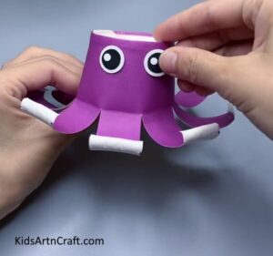 Paper Cup Octopus Craft Tutorial For Kids - Kids Art & Craft