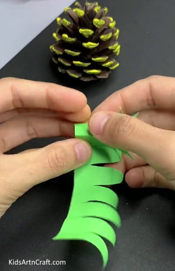 Rolling Paper - A Step-by-Step Guide on How to Make Pineapple Pine Cones with Children