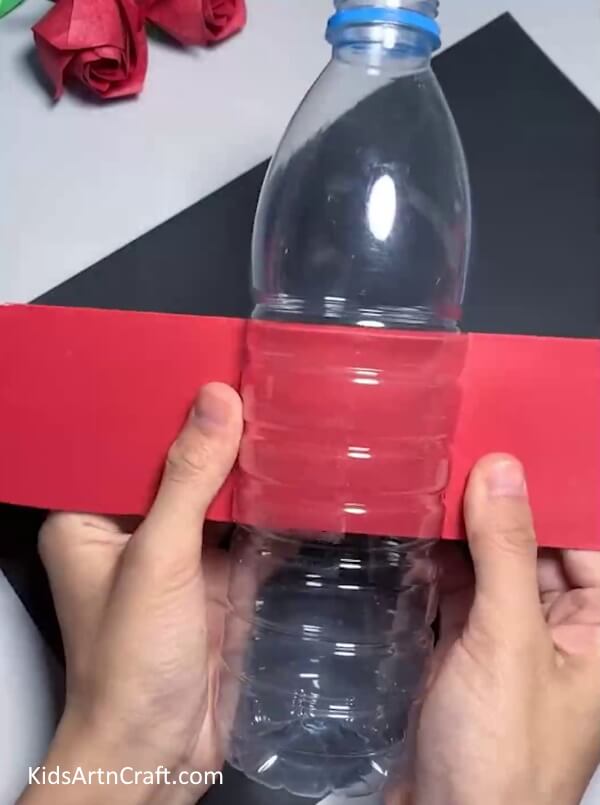 Inserting Wings In Bottle - A Tutorial On Creating An Aircraft Out Of Recycled Water Bottles
