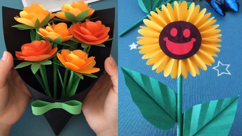 Beautiful And Easy Paper Crafts Video Tutorial for All