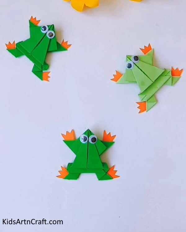Beautiful Frogs Craft For Kids - A variety of whimsical and darling animal crafts for the young ones
