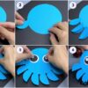 Blue Paper Octopus Craft - Step-by-Step Instructions