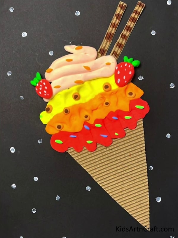 Have a Blast with Fun and Fabulous Crafts - Clay Ice Cream Sundae Craft