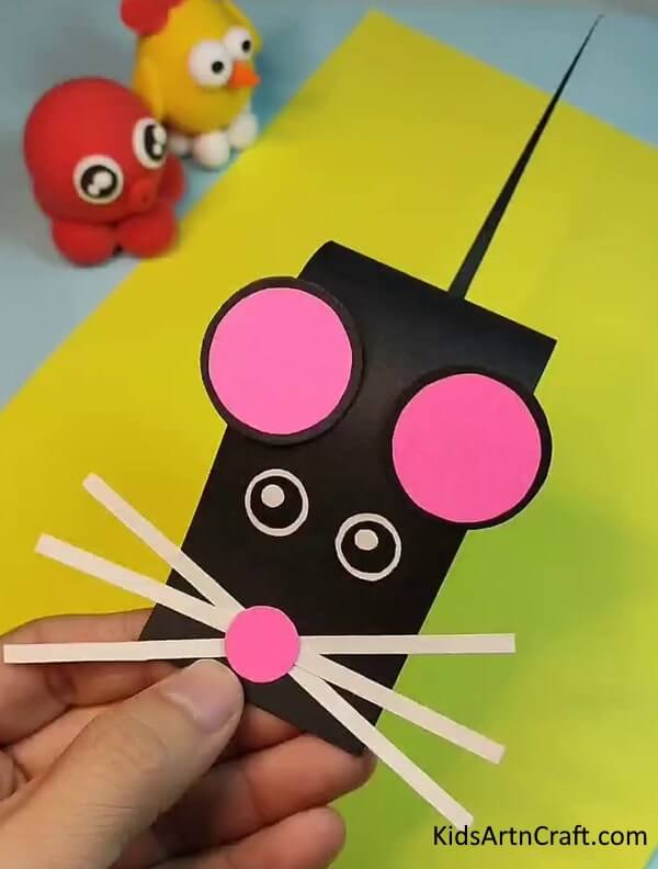 Fun Projects to Create with Paper for Kids - Creating a Cute Mouse Craft Using Paper Sheets