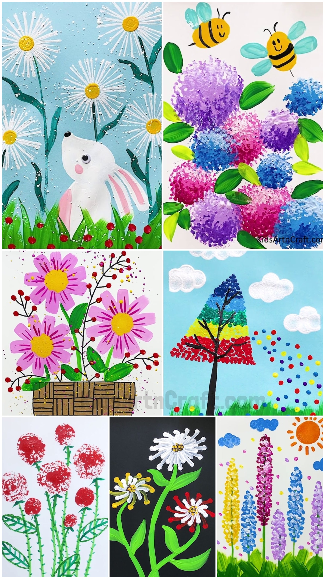 Creative And Colorful Painting Ideas For Kids