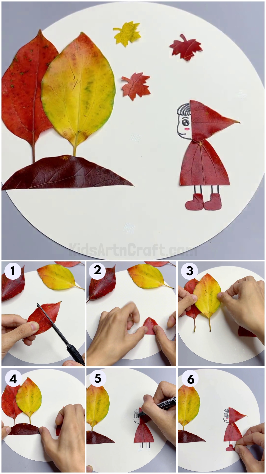 Creative Fall Leaf Craft Tutorial for Kids