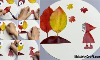 Creative Fall Leaves Artwork Easy Tutorial for Kids