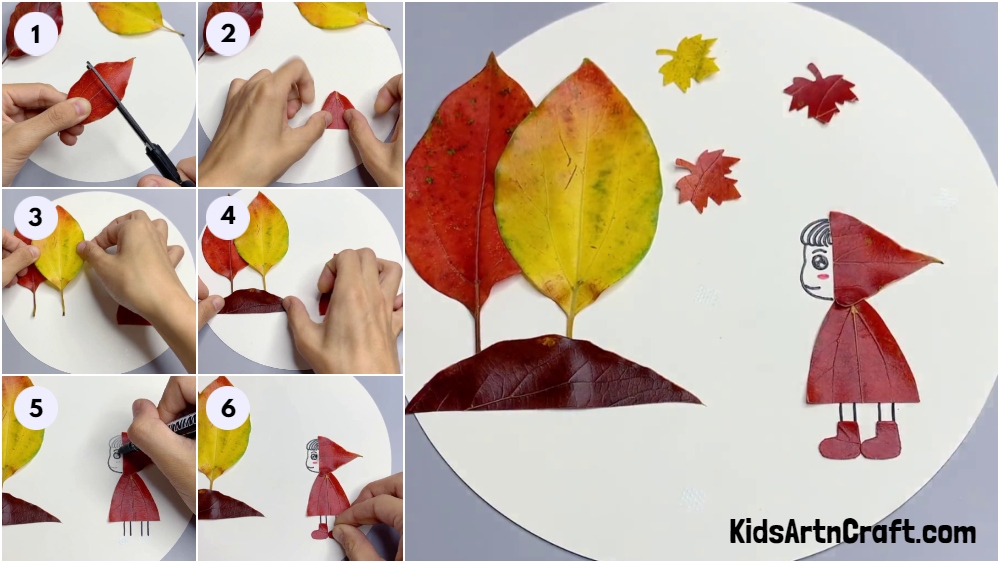 Creative Fall Leaves Artwork Easy Tutorial for Kids