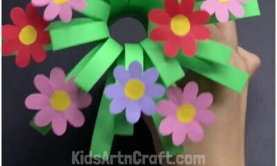 Beautiful Paper Flower Step-by-Step Tutorial