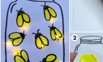 DIY Firefly With String Lights Craft Tutorial For Kids