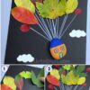 DIY Flying House Using Leaves step by step Tutorial