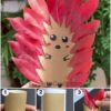 DIY Hedgehog Paper Craft for Kids