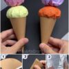 DIY Ice Cream Step by Step Tutorial For Kids