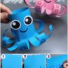 DIY Octopus Paper Craft Tutorial for Kids