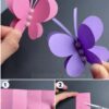 DIY Paper Butterfly Craft Tutorial For Kids