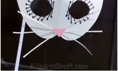 DIY Paper Mask Step by Step Tutorial For Kids