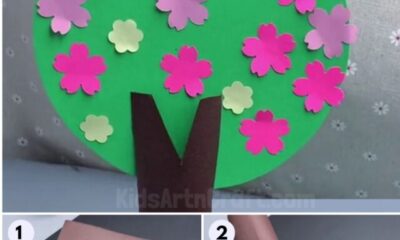 DIY Paper Tree Crafts for Kids Easy Tutorial