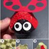 Easy Ladybugs Craft from Recycled Egg Carton