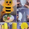 Easy to Make Handmade Bee Craft Tutorial for Kids