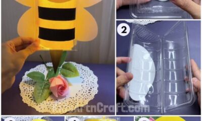 Easy to Make Handmade Bee Craft Tutorial for Kids