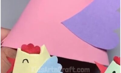 Easy to Make Paper Chicken Craft Tutorial