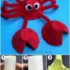 Egg Carton Crab Step-by-Step Tutorial For Kids