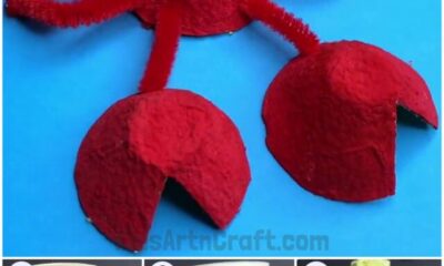 Egg Carton Crab Step-by-Step Tutorial For Kids
