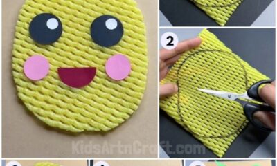 Fruit Foam Net Pineapple Crafts & Activities for Kids