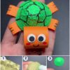 How To Make Egg Carton Turtle Craft For Kids