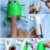 How to Make Frog by Toilet Paper Roll Step-by-Step Tutorial