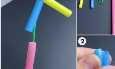 How to Make Handmade Straw Fan Tutorial for Kids
