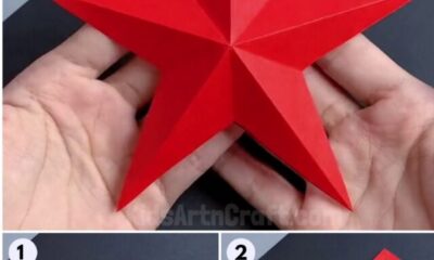 How to Make Origami Paper Star Tutorial