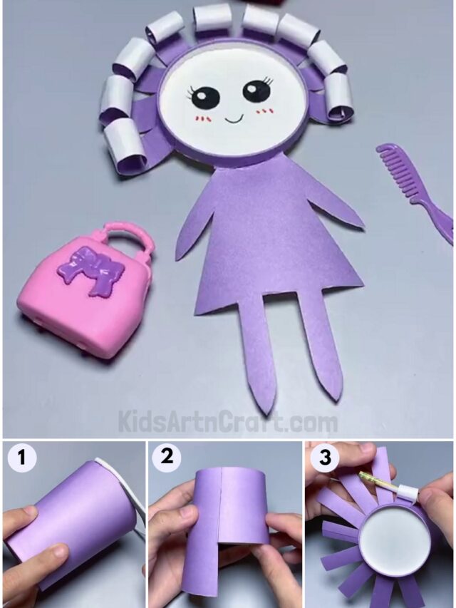 How to Make Paper Cup Doll Craft for Kids - Kids Art & Craft