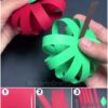 How to Make Paper Strip Apple Craft Tutorial for Kids