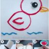 Learn To make Duck Artwork For Kids Using Watercolor & Toilet Paper Roll