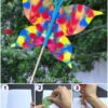 Learn To Make Paper Butterfly Craft with Painting Hack